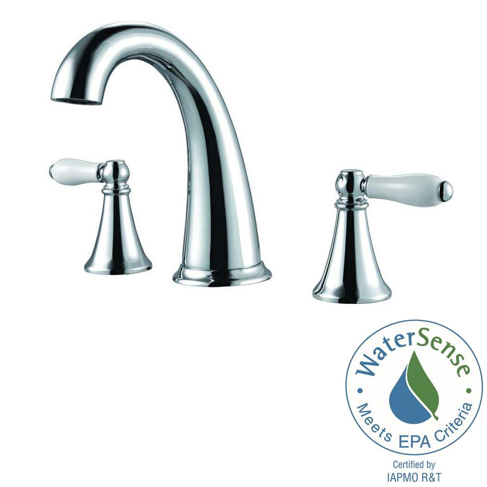 Pfister Kaylon 8 In Widespread 2 Handle Bathroom Faucet In