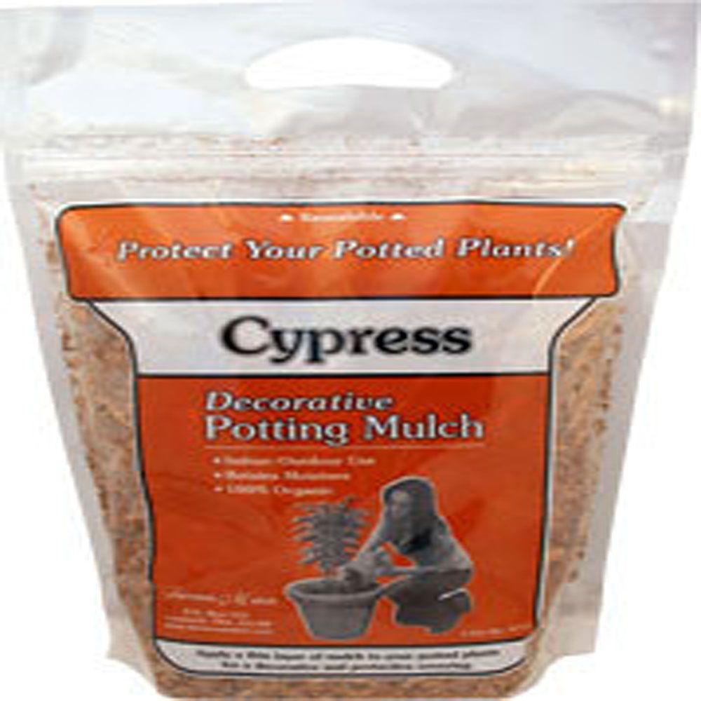 4 Qt Cypress Fines Mulch Resealable Bag