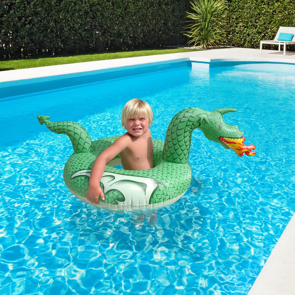 dragon pool float