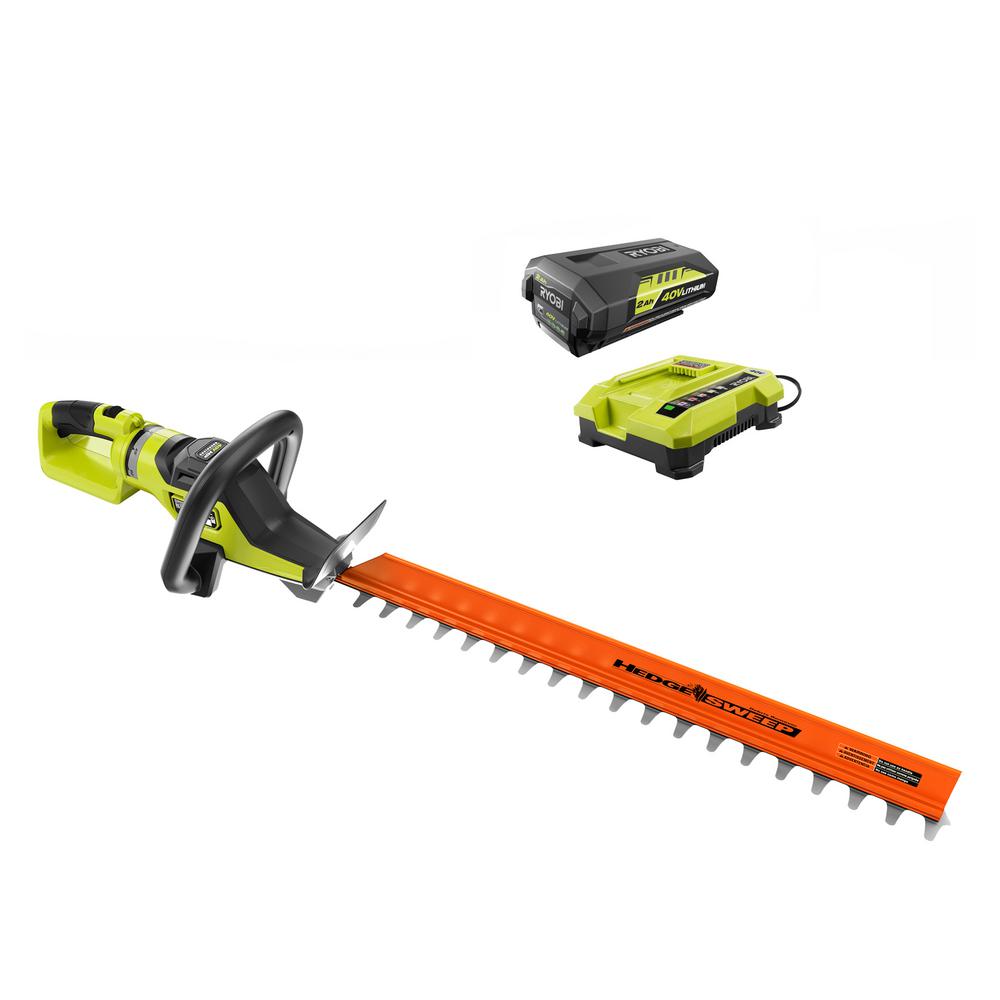 ryobi 40 volt cordless hedge trimmer