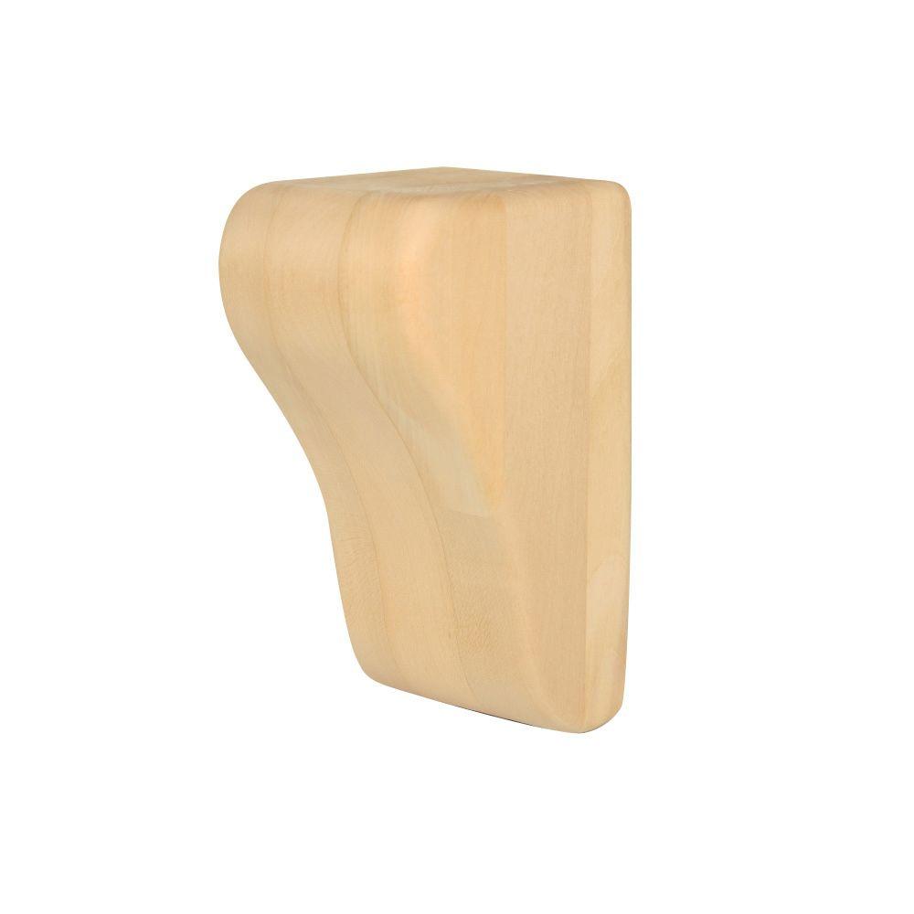 Waddell Cr320 4 In X 3 In X 6 1 2 In Basswood Corbel 10001516