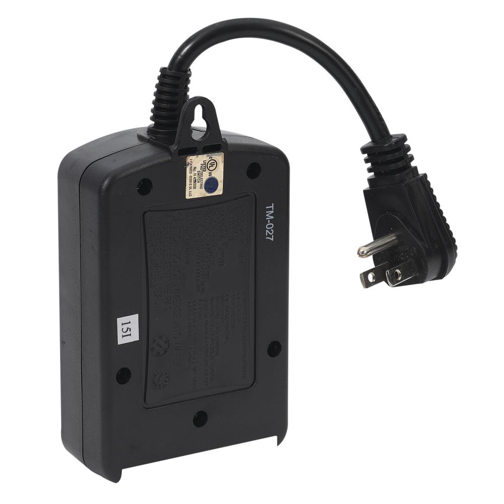 Intermatic 1000 Watt Outdoor Timer With Photocell Light Sensor For Lights And Decorations Hb51kd89 The Home Depot Intermatic 1000 Watt Outdoor Timer With, Outdoor Timer For Lights Home Depot