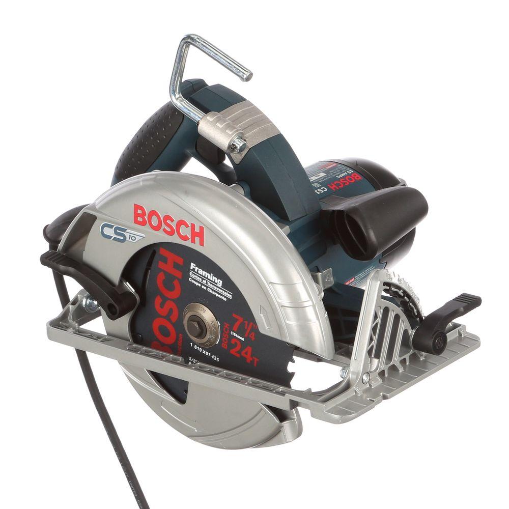 Bosch 15 Amp 7 1 4 In Corded Circular Saw With 24 Tooth Carbide