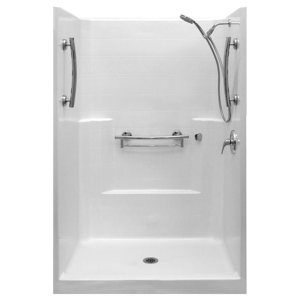 Ella ImperialSA 48 in. x 37 in. x 80 in. 1Piece Low Threshold Shower