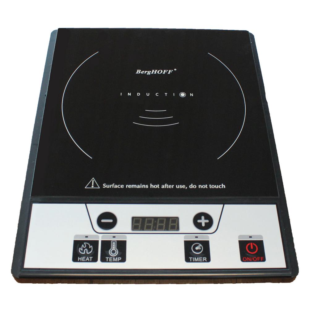Berghoff Tronic 10 In Power Induction Cooktop Black With 1