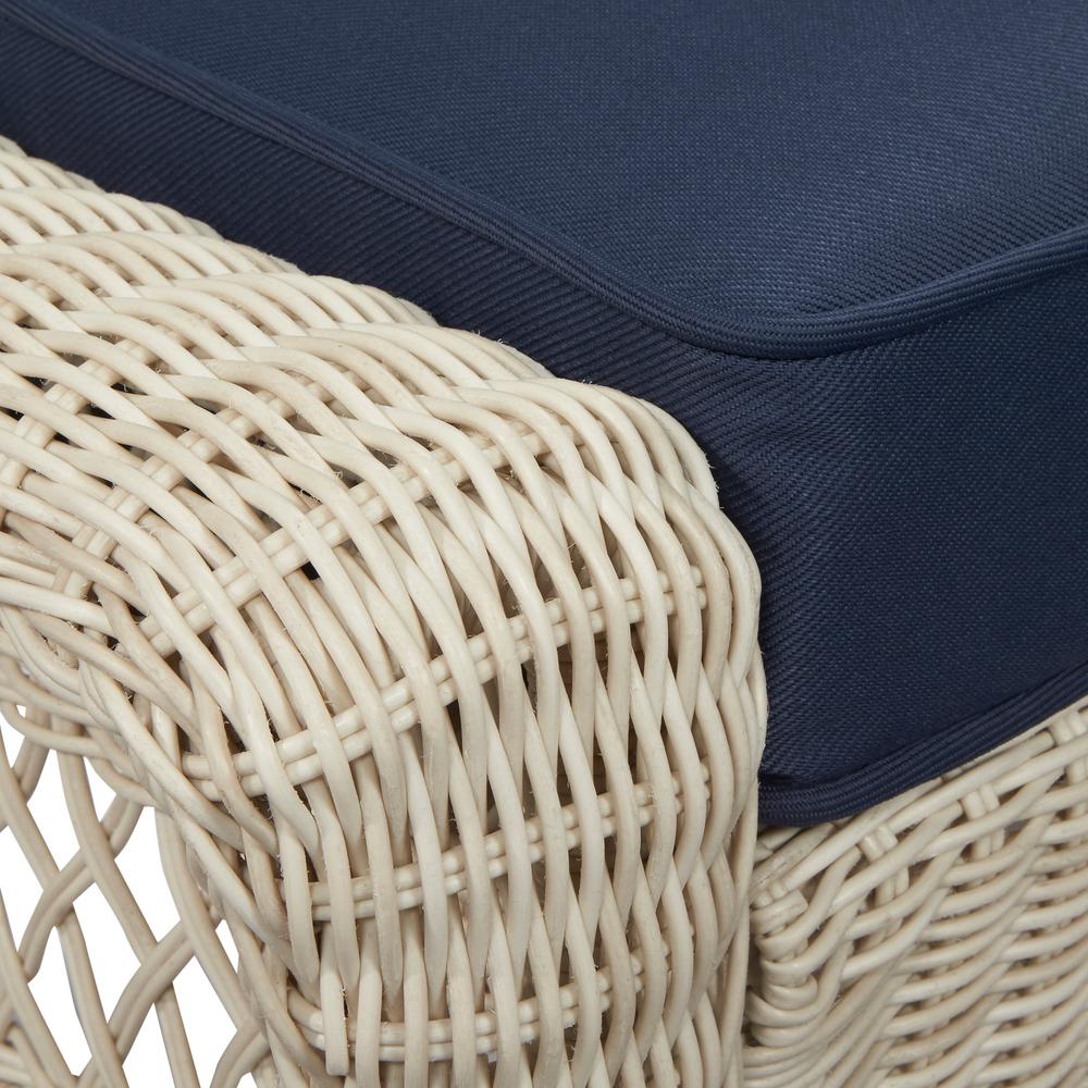 Hampton Bay Park Meadows White Wicker Outdoor Ottoman With Midnight   Hampton Bay Outdoor Ottomans 65 21452w A0 1000 