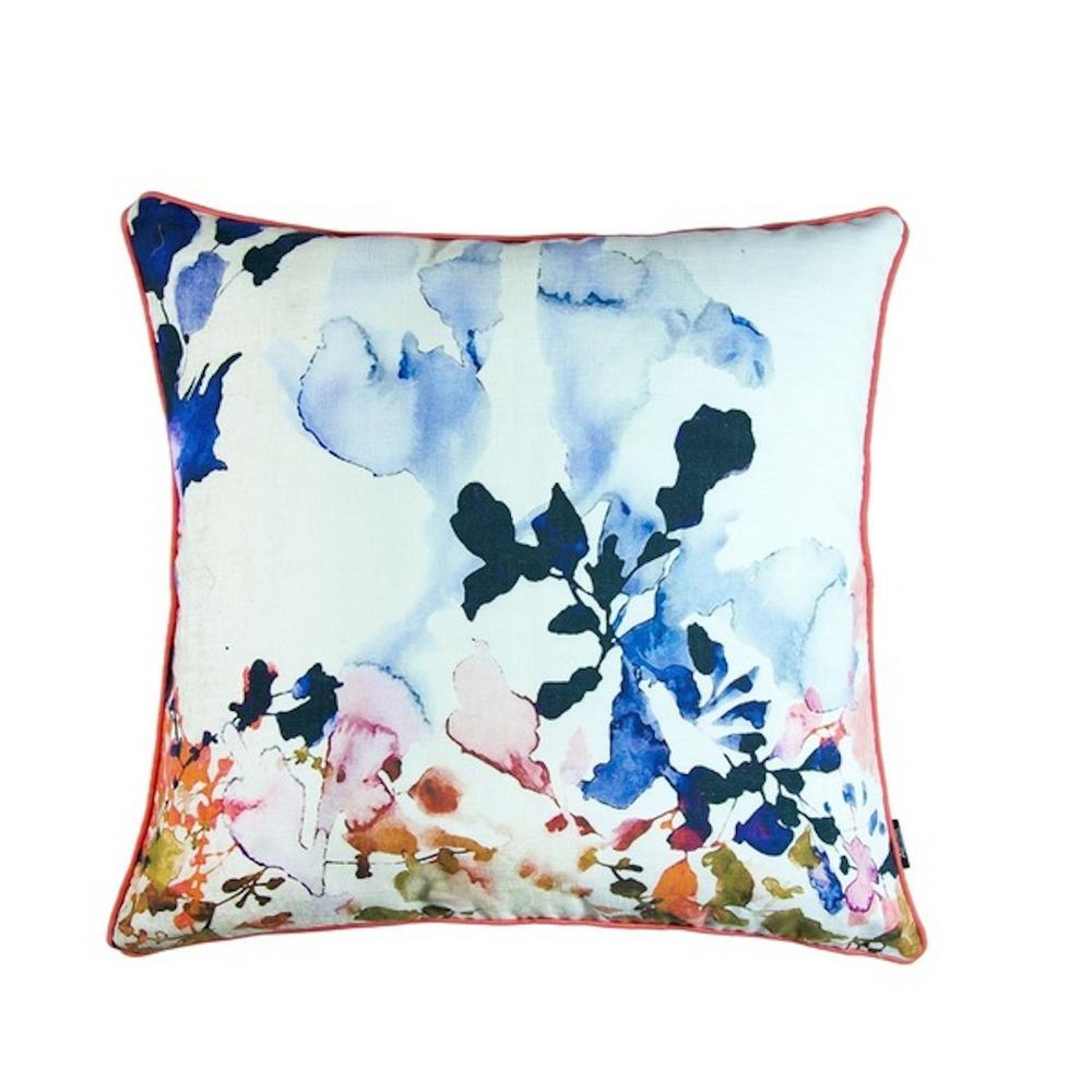 A1hc Hand Painted Look Fl Geometric 20 In Feather And Down A1hc Hand Painted Look Fl Geometric 20 In Feather And Down Filled Decorative Pillow