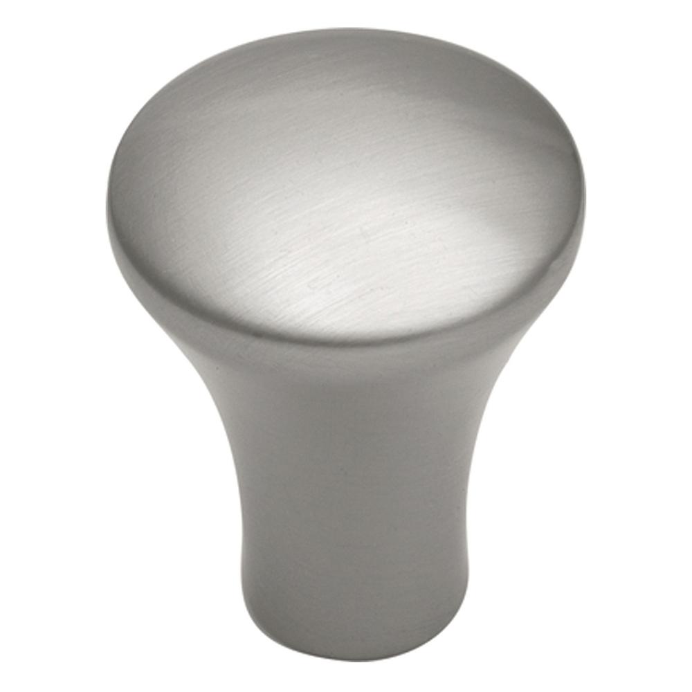 Amerock Manor 1 in. Satin Nickel Square KnobBP26117G10 The
