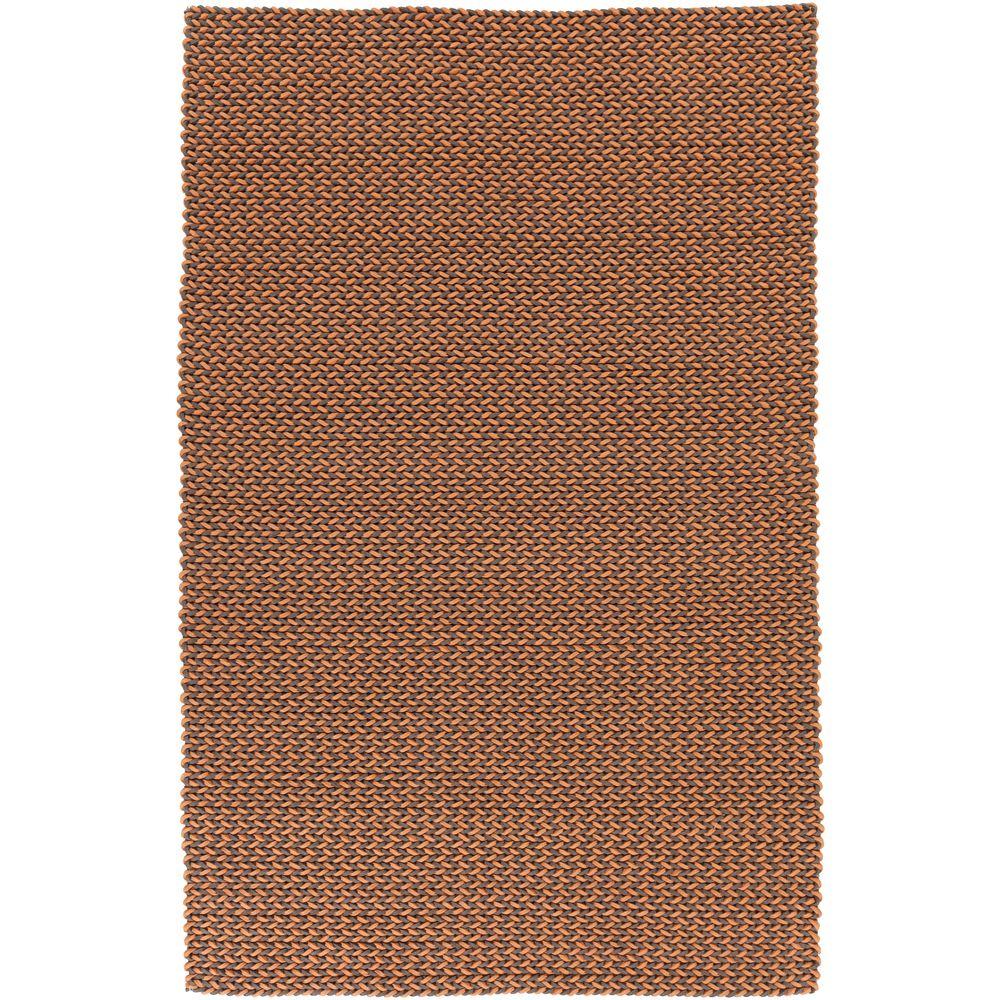Burnt Orange 5 X 8 Solid Area Rugs The Home Depot Juno Burnt Orange 5 Ft X 8 Indoor Area Rug