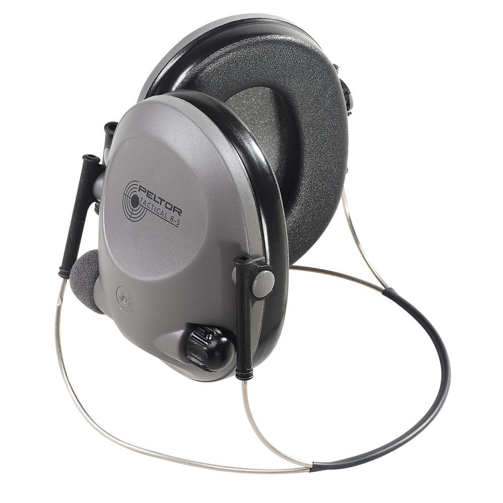 3M Peltor Sport Soundtrap/Tactical 6-S Gray with Black Accents Electronic... by 3M