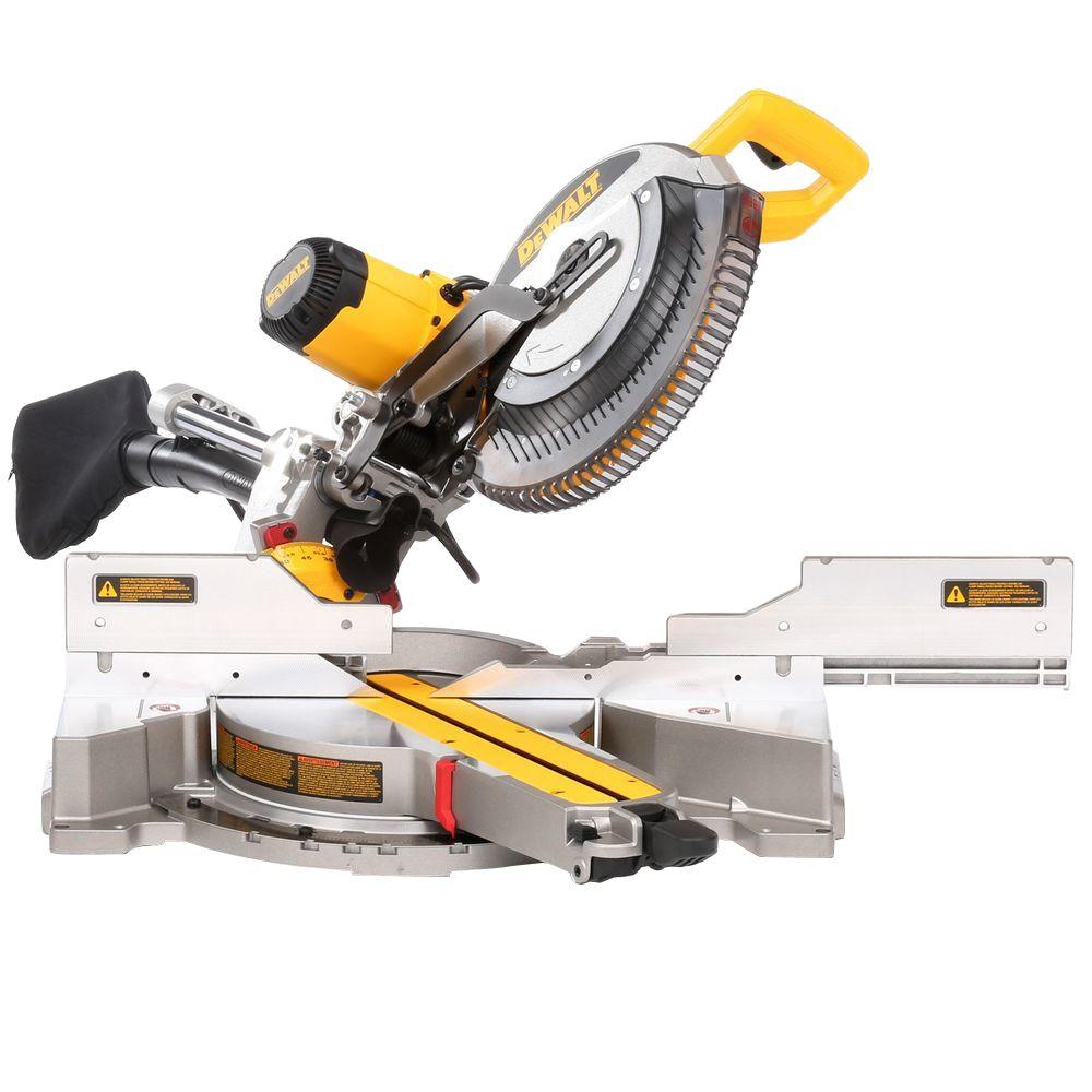 15 Amp Corded 12 in. Double Bevel Sliding Compound Miter Saw