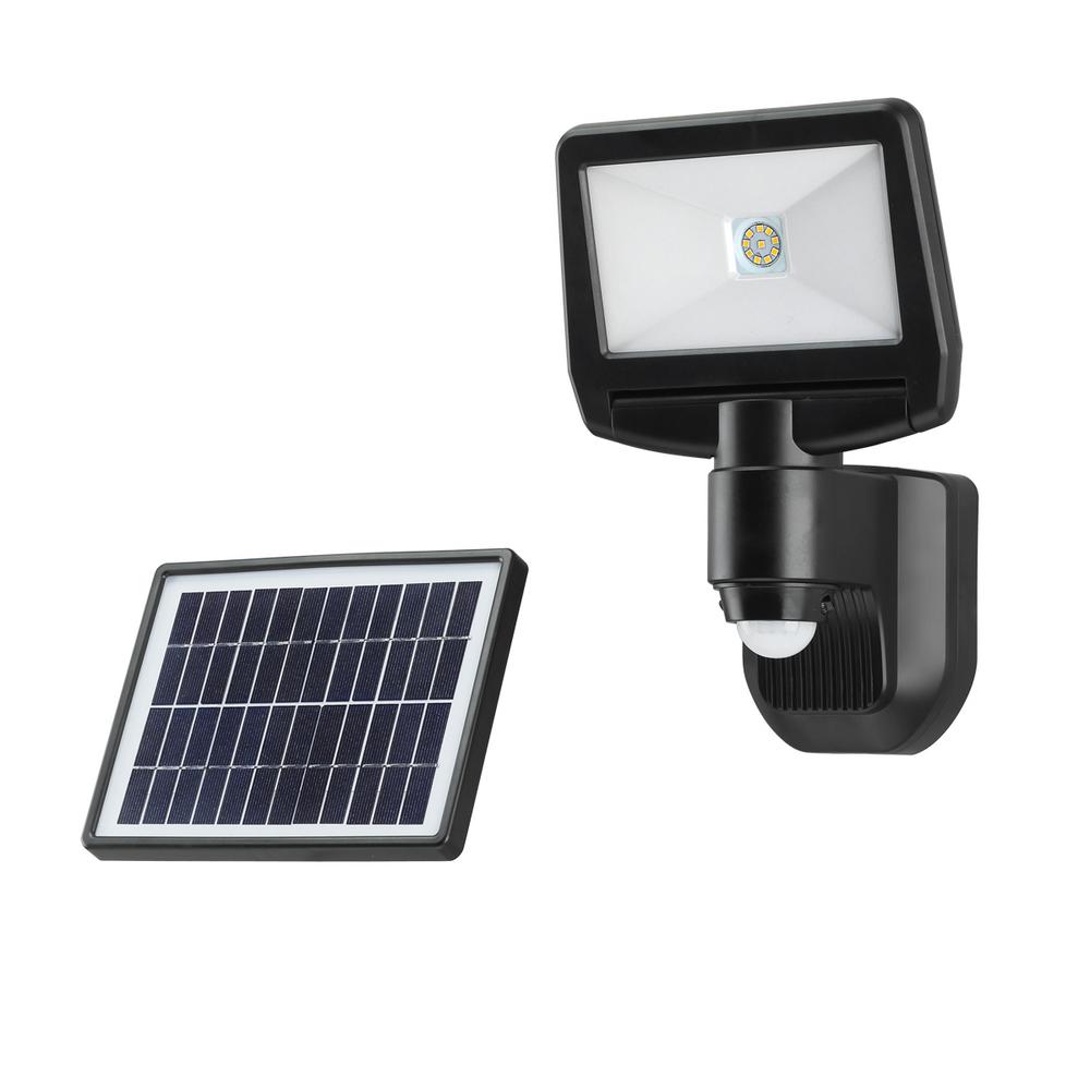 Garden Solar Powered Motion Activated Sensor Security Light Recharagble Battery