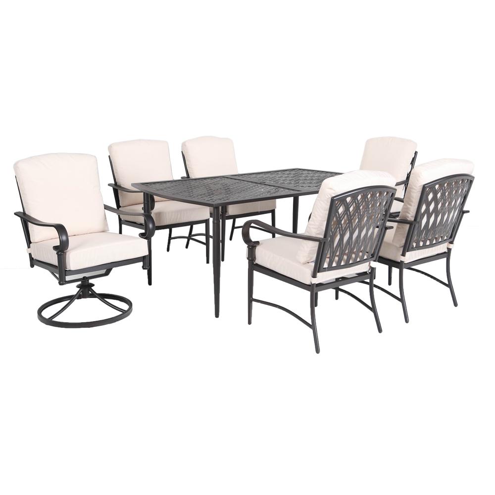 Oak Cliff Stationary Metal Patio Dining Chair Chose Your ...