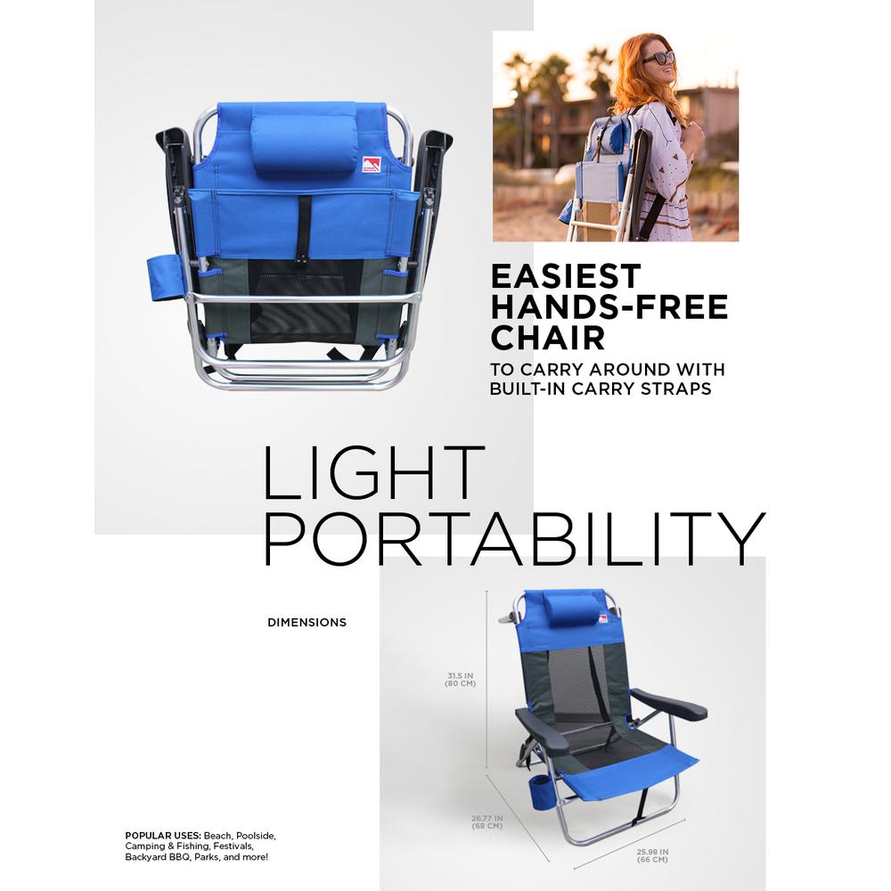 chair with built in umbrella