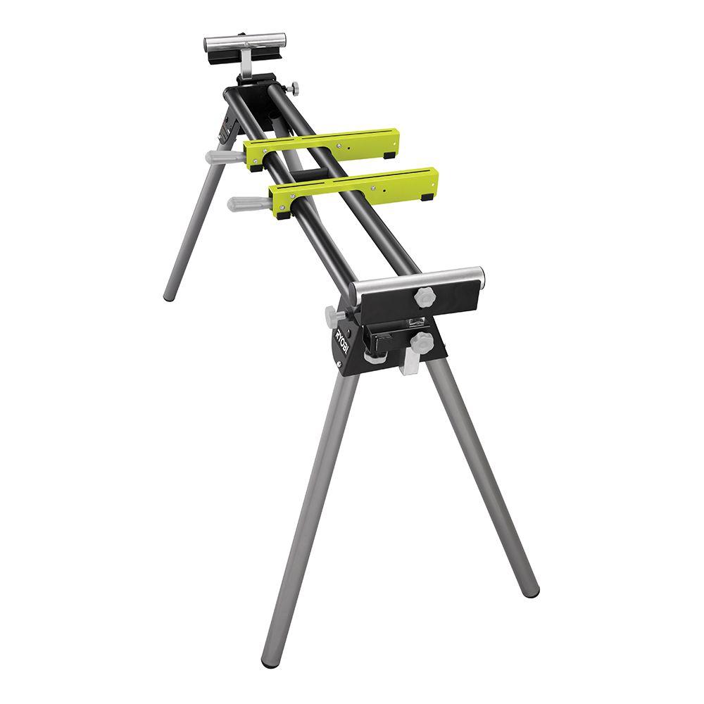 Ryobi Miter Saw Stand with Tool-Less Height Adjustment-RMS10G - The