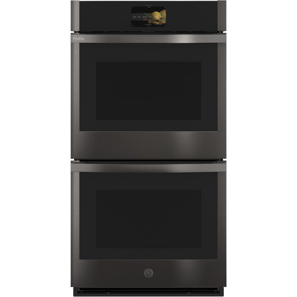 GE Profile 27 in. Smart Double Electric Wall Oven with Convection Self