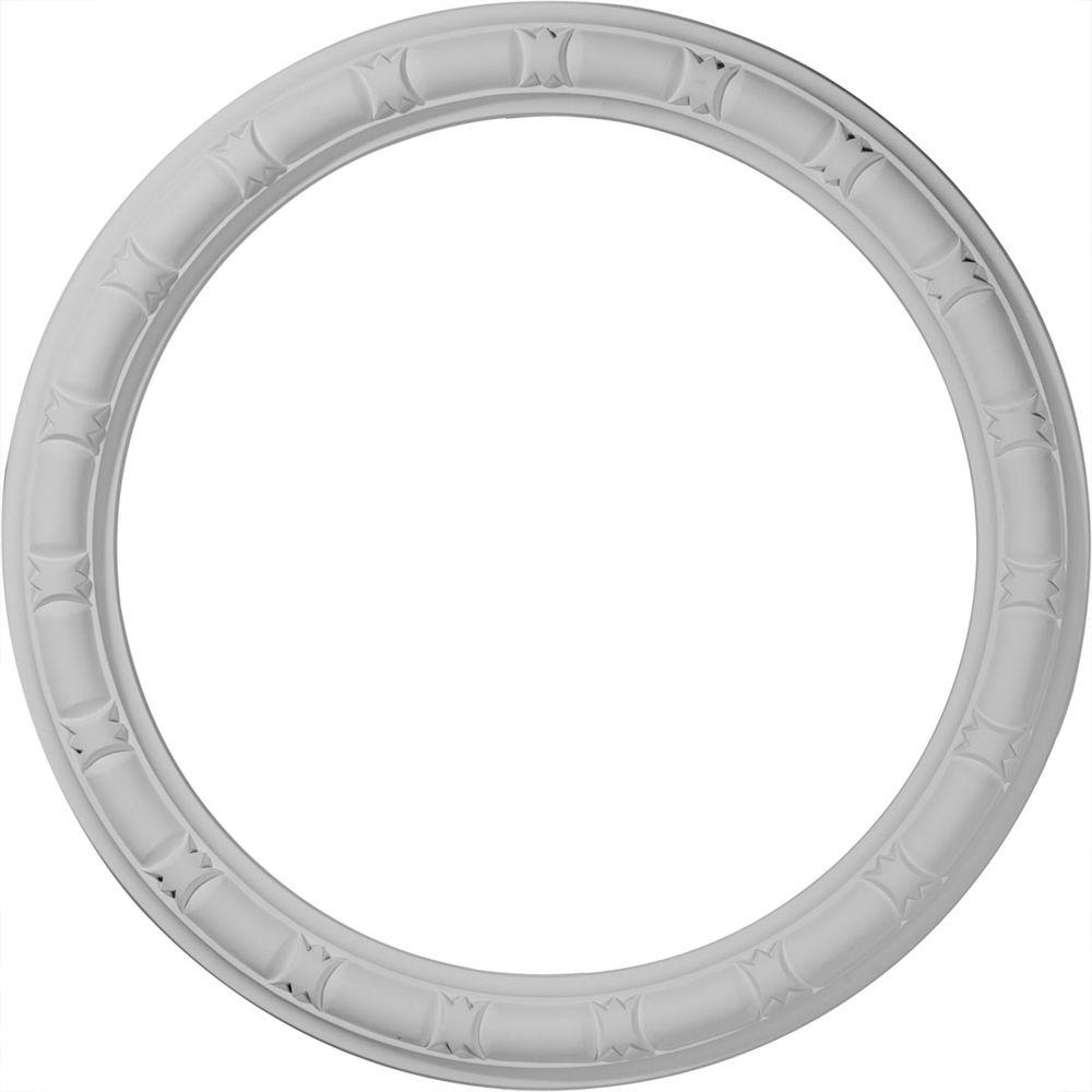 Ekena Millwork 21 3 8 In Egg And Dart Ceiling Ring Cr21eg The