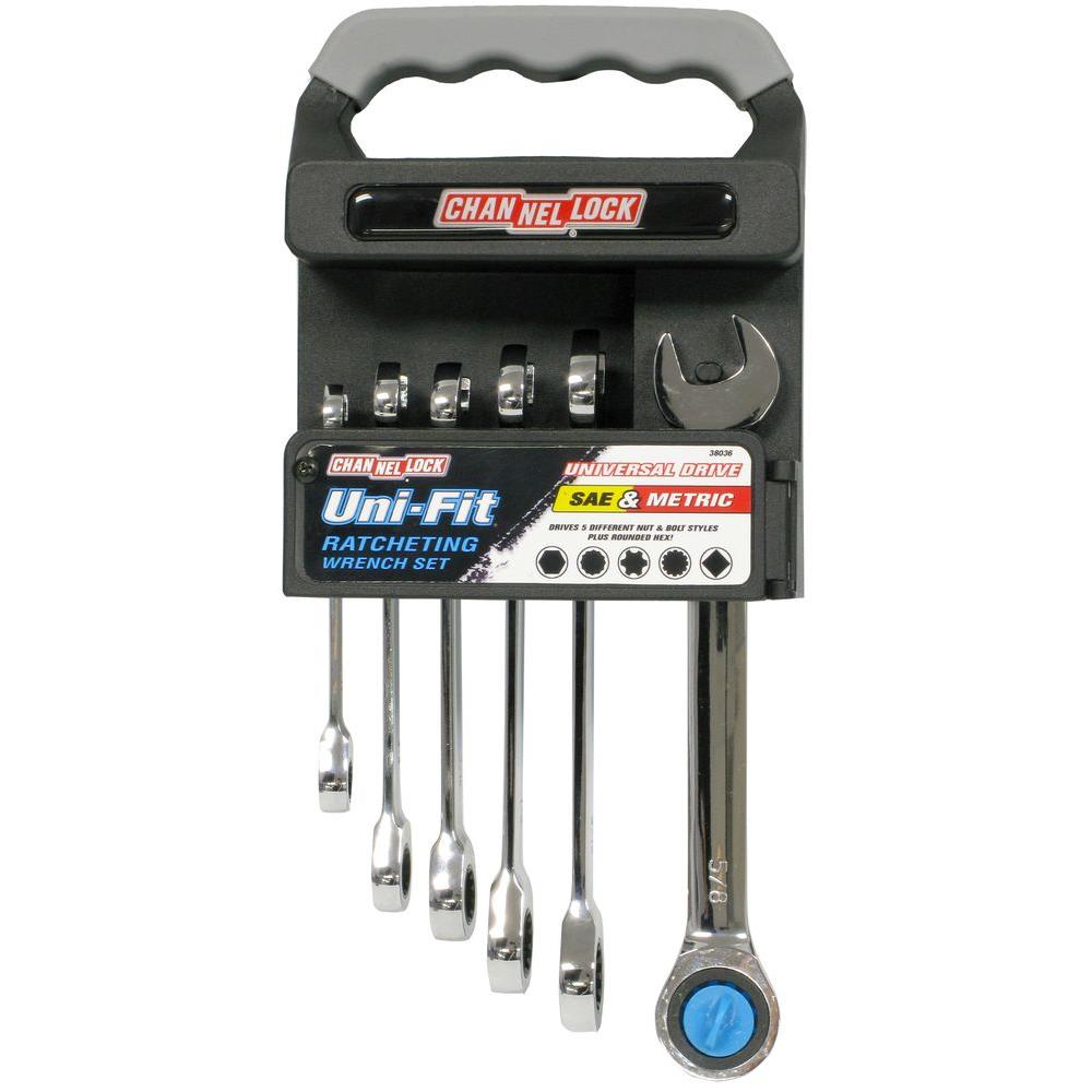 UniFit Ratcheting Wrench Set (6Piece)38036 The Home Depot