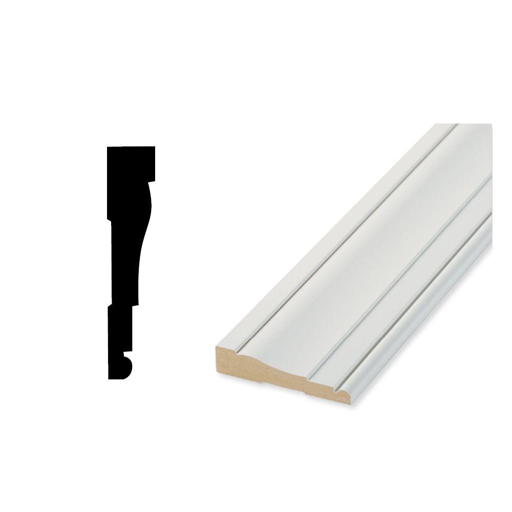 Finished Elegance WM445 11/16 in. x 31/4 in. x 96 in. Door and Window Casing10001985 The