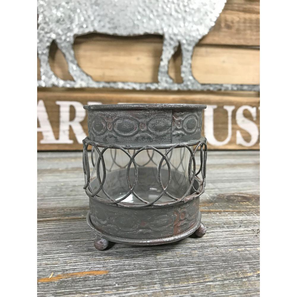 Faux Wrought Iron Candle Holder Fb65138 The Home Depot Faux Wrought Iron Candle Holder