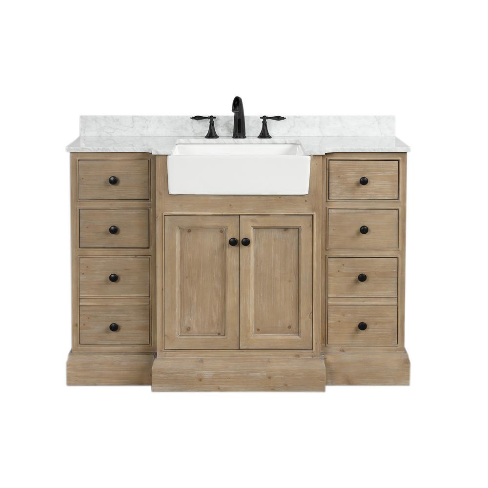 Farmhouse A Front 48 Inch Vanities Bathroom With Tops The Home Depot - Farmhouse Sink Bathroom Vanity 48 Farmhouse A Front 48 Inch Vanities Bathroom With Tops The Home Depot - Farmhouse Sink Bathroom Vanity 48