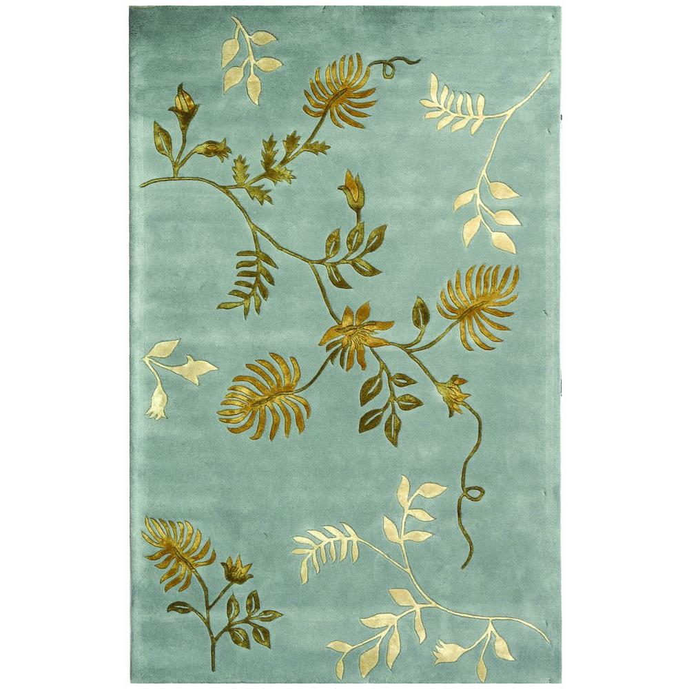 Safavieh Soho Light Blue 5 ft. x 8 ft. Area Rug-SOH313A-5 - The Home Depot