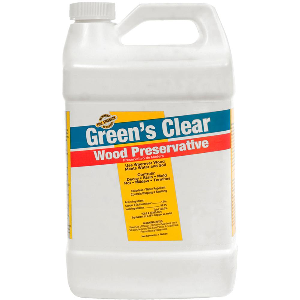 Copper-Green 1 gal. Wood Preservative-Copper1 - The Home Depot