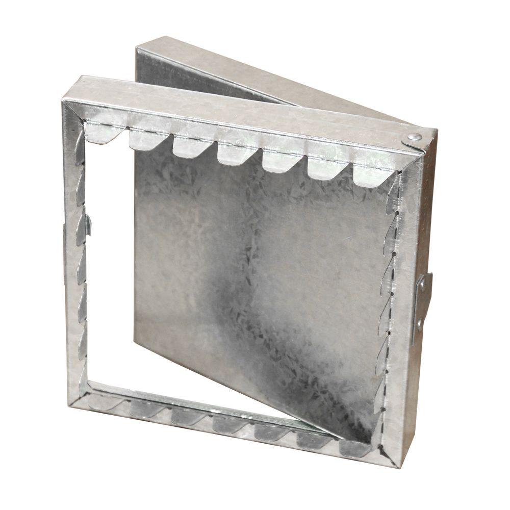 Master Flow 8 In X 8 In Galvanized Steel Duct Wall Or Ceiling Access Door