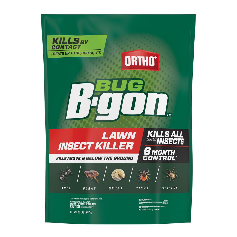 Ortho 20 lbs. Bug B Gon Lawn Insect Granules-020341005 - The Home Depot