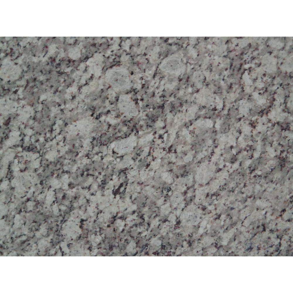 Stonemark Granite 3 in. x 3 in. Granite Countertop Sample in Silver