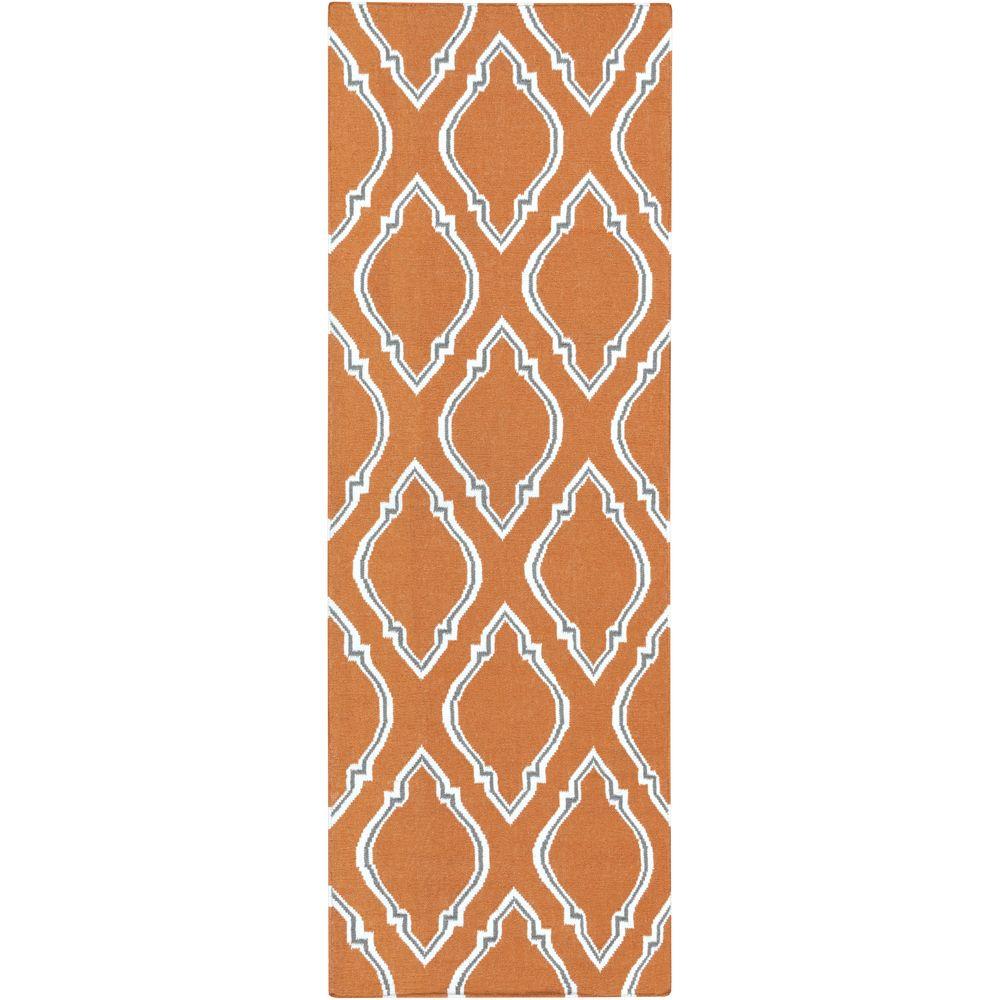 Artistic Weavers Akabira Burnt Orange 3 ft. x 8 ft. Indoor Runner Rug