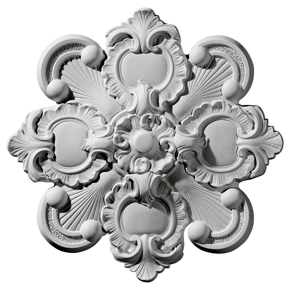 Ekena Millwork 18-1/8 in. O.D. Katheryn Ceiling Medallion ...