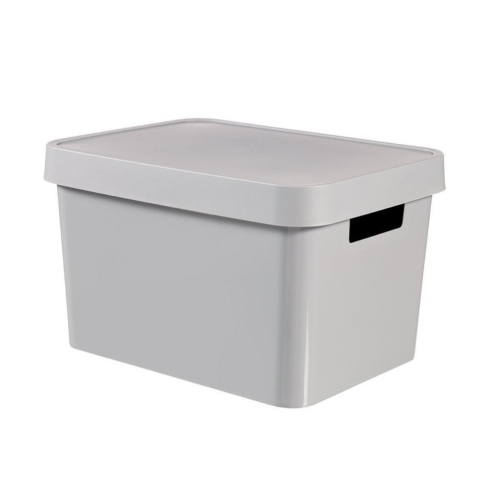 plastic toy box with lid