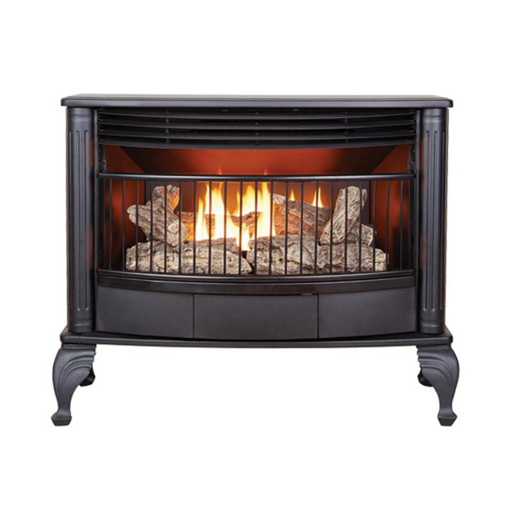 Heating 32,000 BTU Gas Log Set with 24 in. Dual Fuel Technology210128 The Home Depot