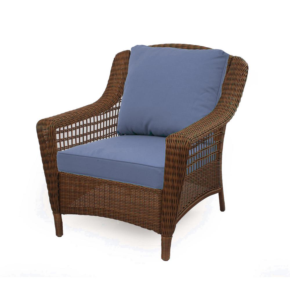 Hampton Bay Spring Haven 23 25 X 27 Outdoor Chair Cushion In