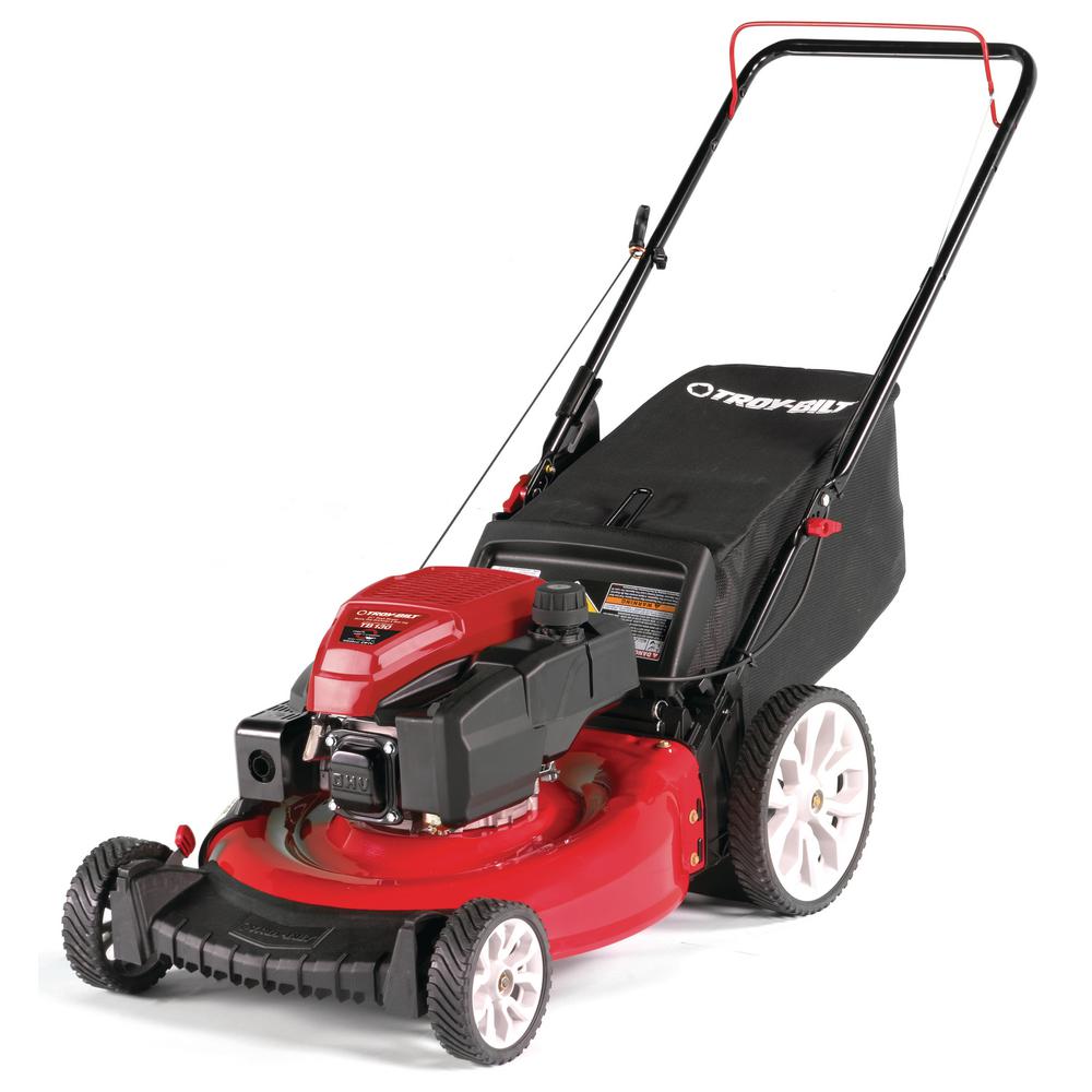 Troy-Bilt XP 21 in. 160 cc Honda Gas Walk Behind Self Propelled Lawn ...