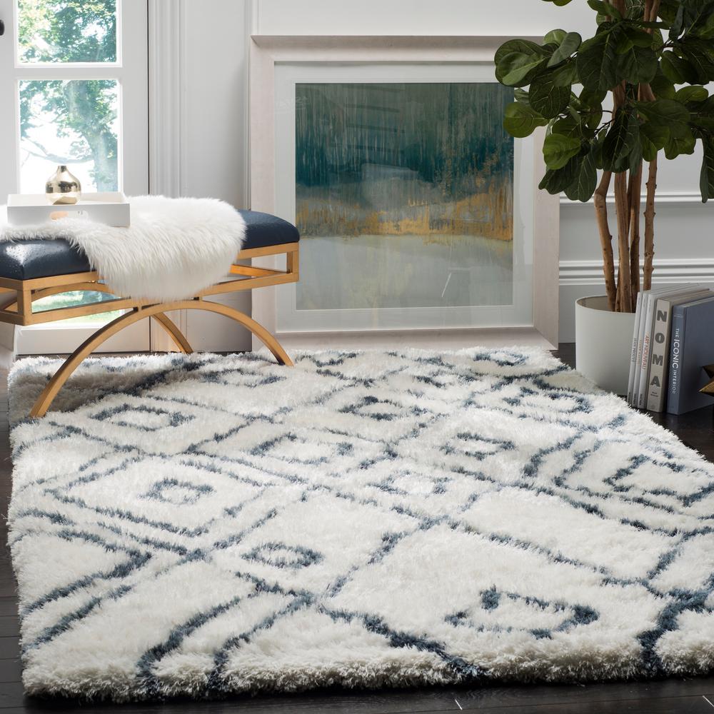 Safavieh Toronto Ivory Blue 5 Ft X 8 Area Rug Sgt727k Safavieh Toronto Ivory Blue 5 Ft X 8 Area Rug