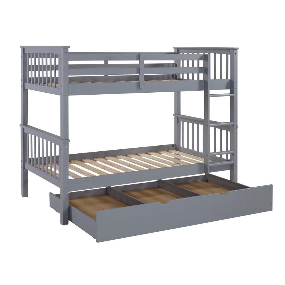 triple bed with trundle