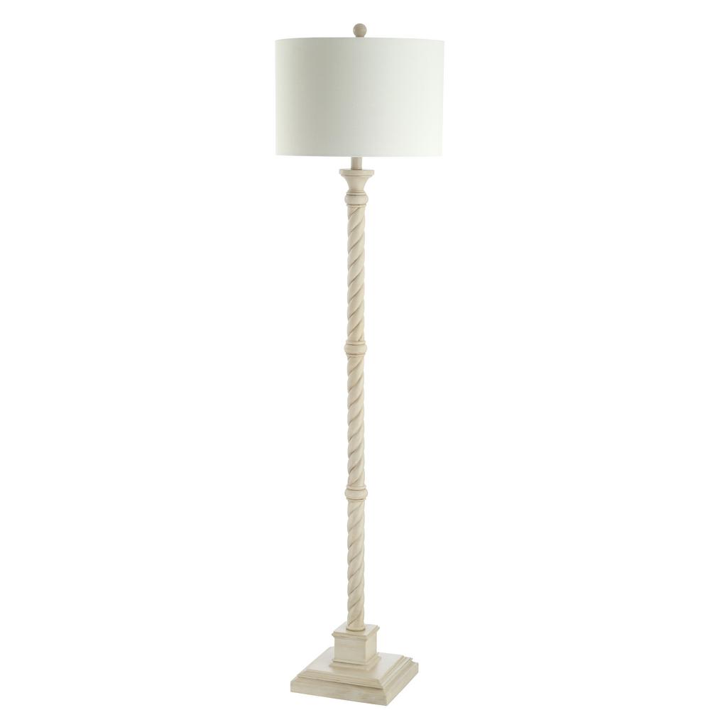 cream standing lamp