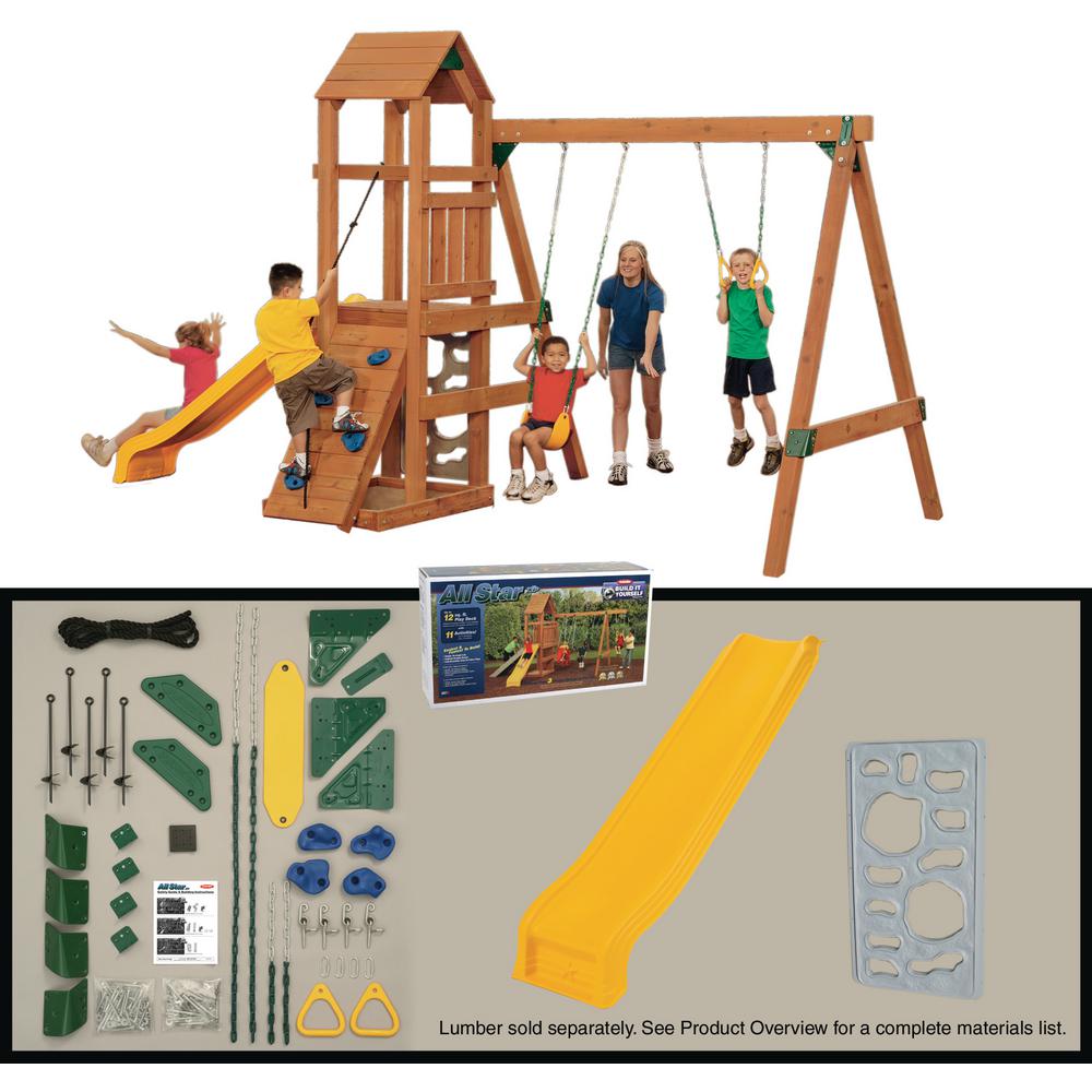 Playstar All Star Build It Yourself Bronze Playset Lumber Not Included