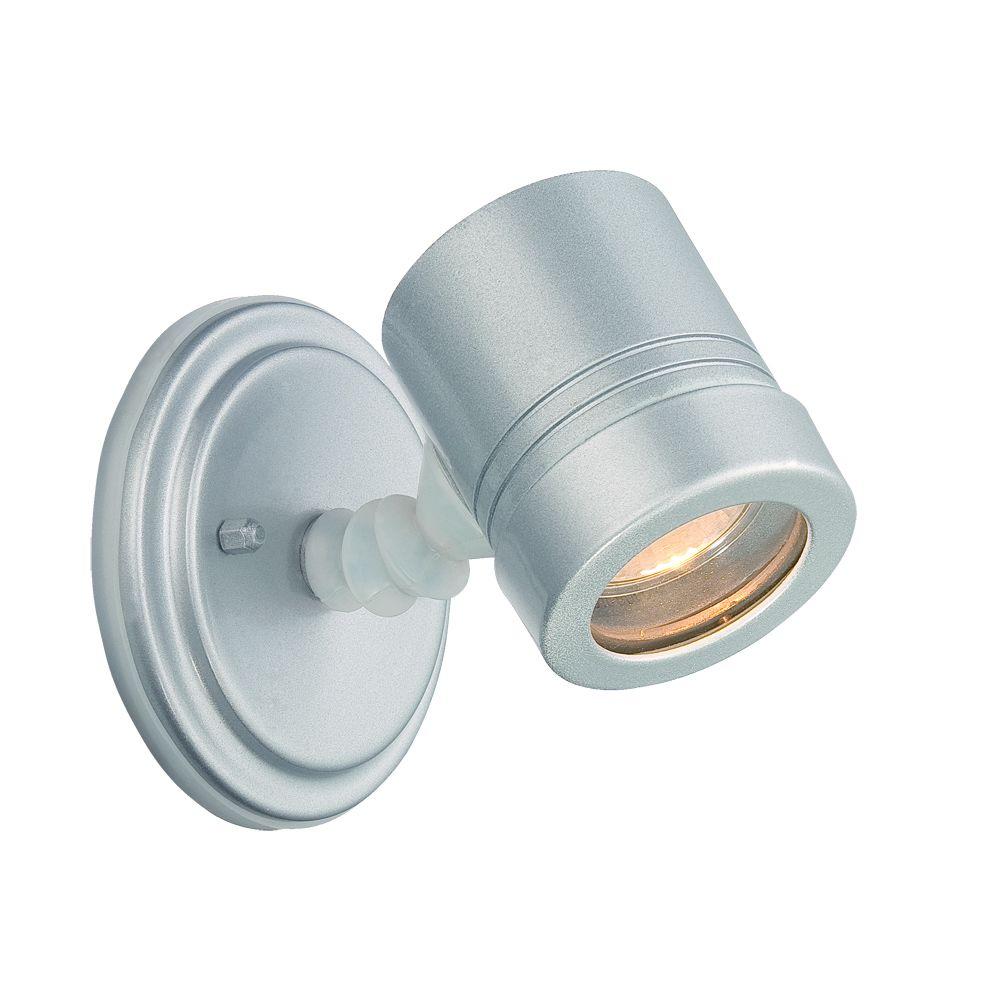 Acclaim Lighting Cylinders Collection 1-Light White Outdoor Wall-Mount ...