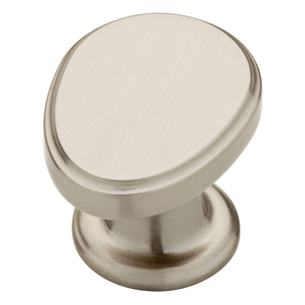 Liberty 1 in. Satin Nickel Mia KnobPN0058CSNC The Home Depot