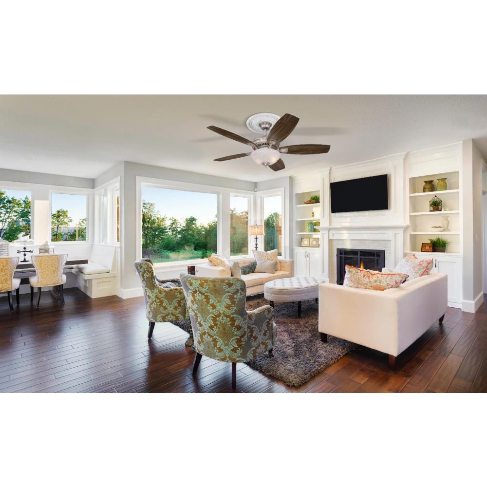 Westinghouse Tulsa 52 In Led Brushed Nickel Ceiling Fan