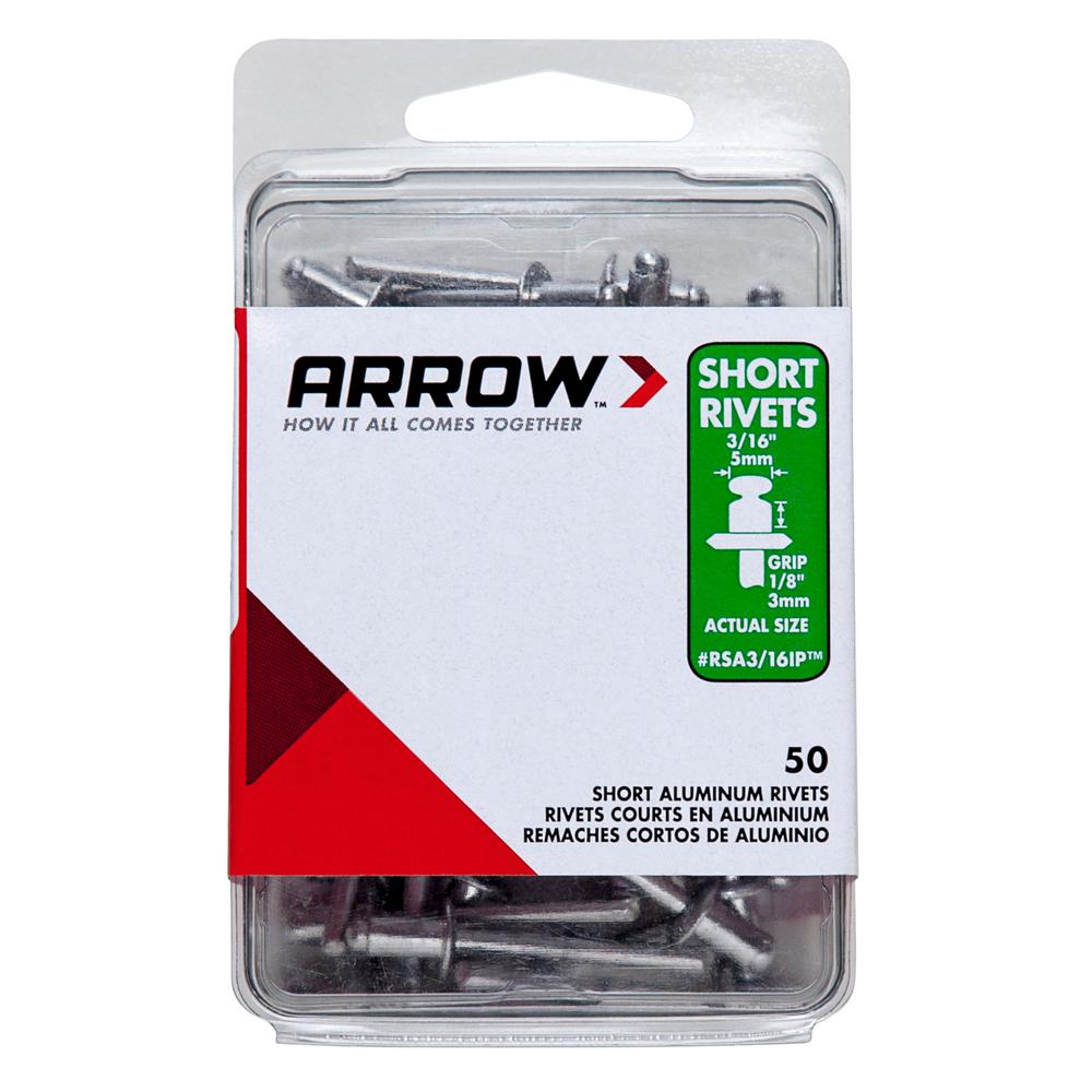rivets aluminum rivet arrow pack depot short tools hand