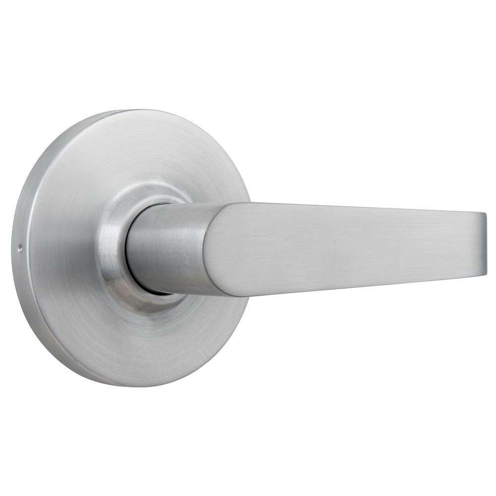 Universal Hardware Commercial 2 3 4 In Satin Chrome Heavy Duty Classroom Keyed Entry Door Lever Uh40045 The Home Depot