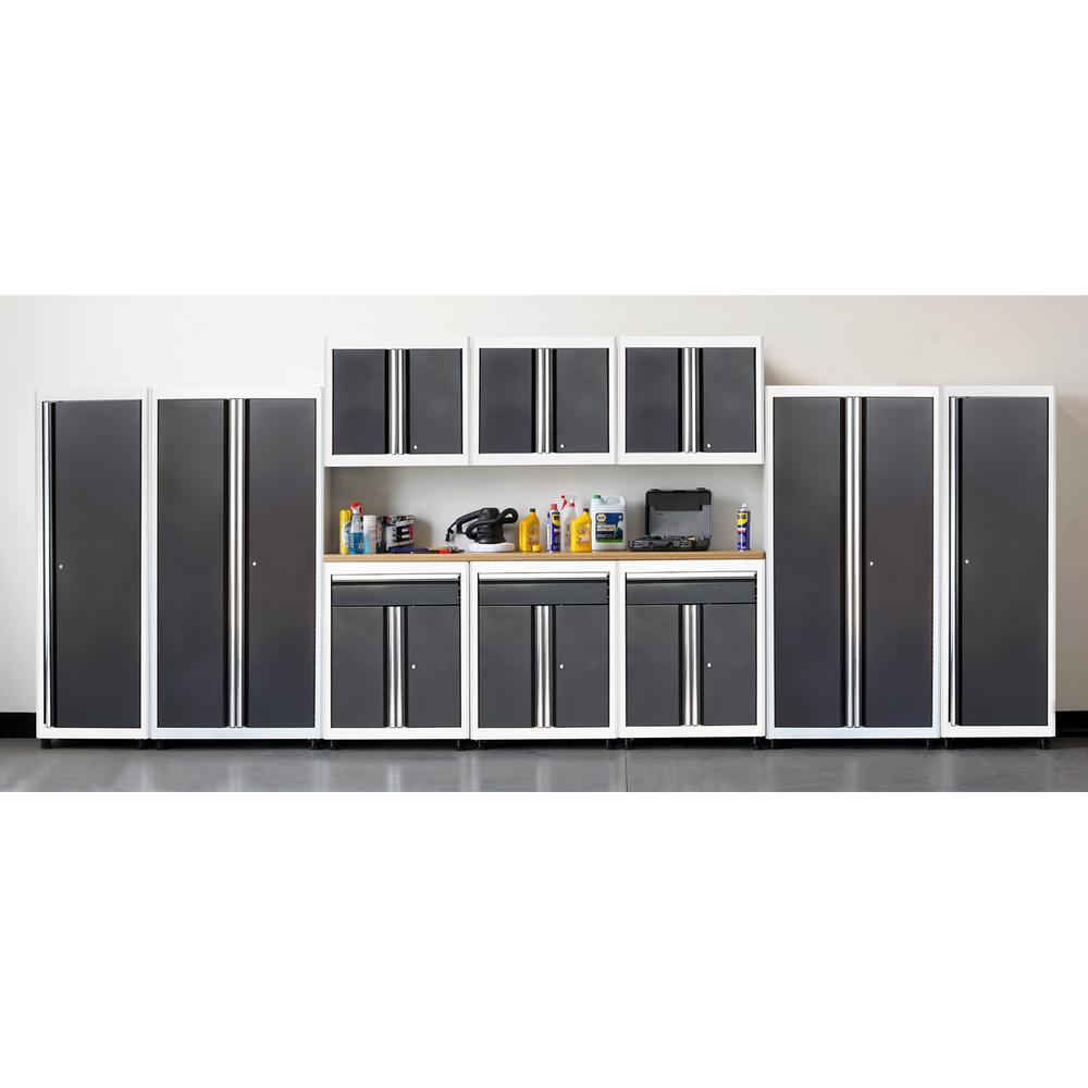 Assorted Colors Garage Storage Systems Garage Cabinets