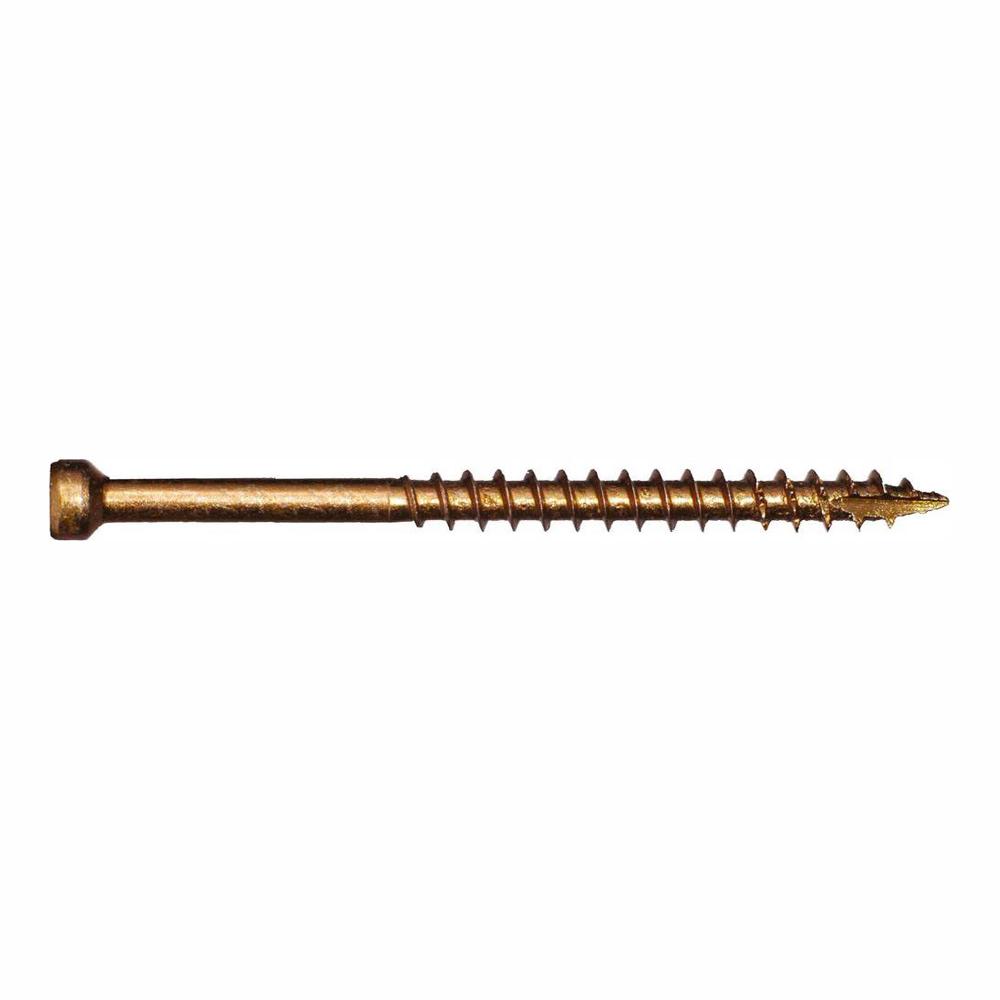 GRK Fasteners 8 x 31/8 in. Star Drive Trim Finishing Trim Head Screw (100per Pack)119734
