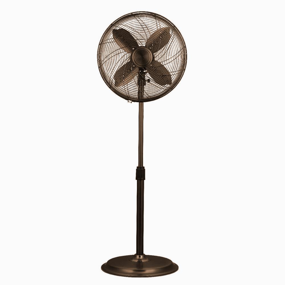 Lasko Cyclone 18 In Adjustable Pedestal Fan 1823 The Home Depot