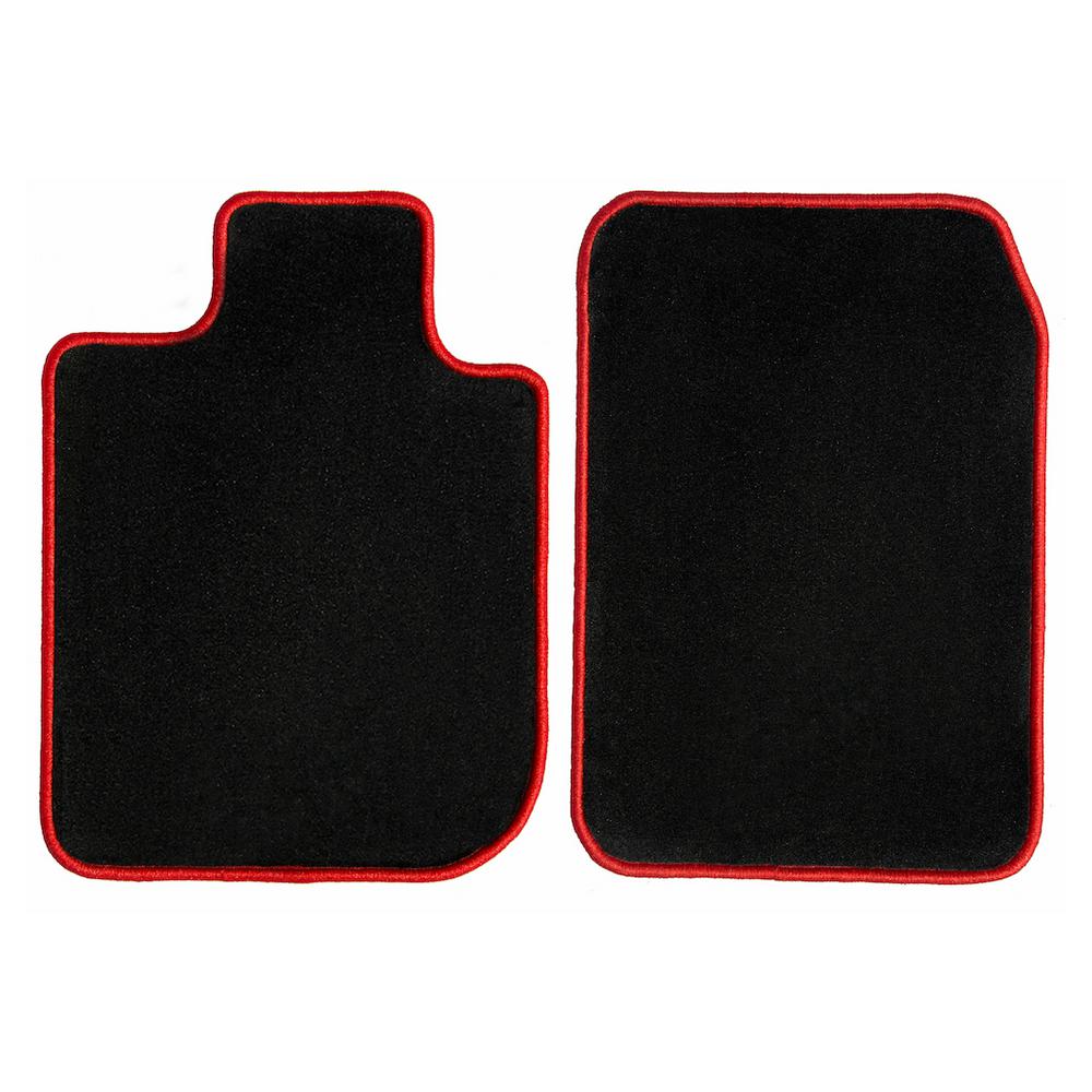 Ggbailey Mercedes Benz Sl Class Black W Red Edging Carpet Car Mats