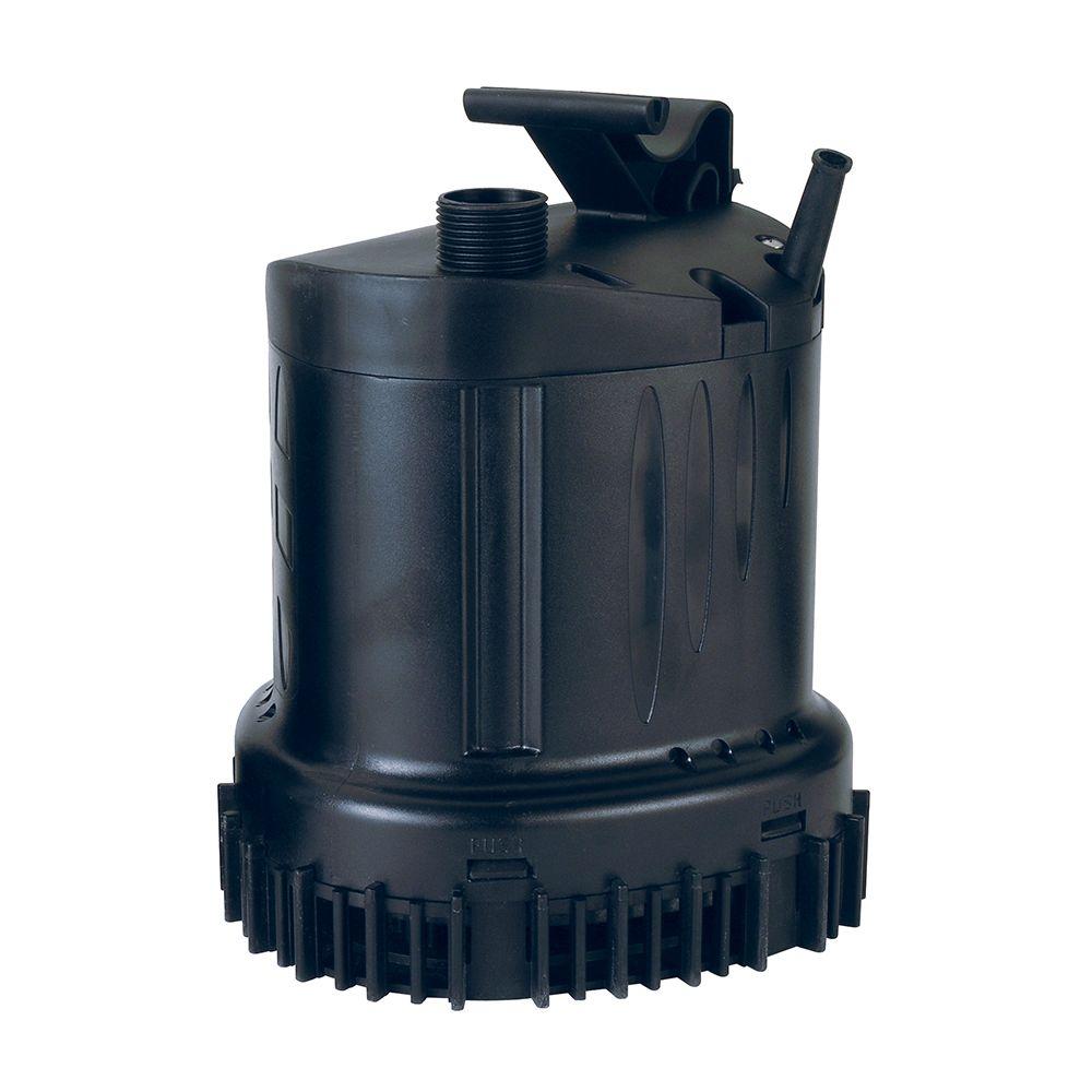 UPC 788379313180 product image for Lifegard Aquatics 2780-GPH Submersible Waterfall/Utility Pump | upcitemdb.com